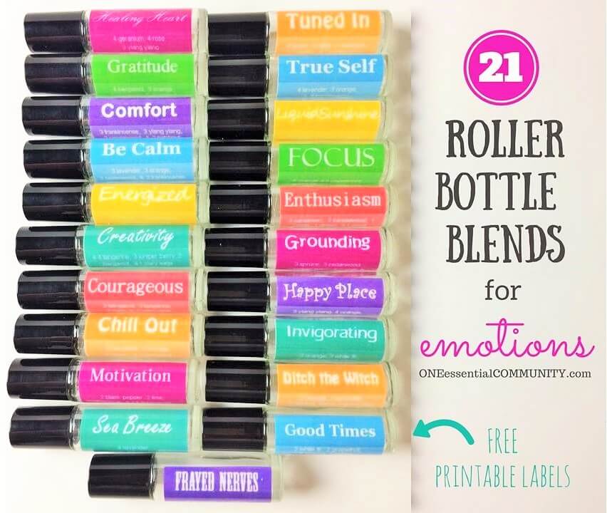 Beautifully Basic, COMPLIANT & GENERIC Roller bottle labels for Beautifully Basic, COMPLIANT & GENERIC Roller bottle labels for