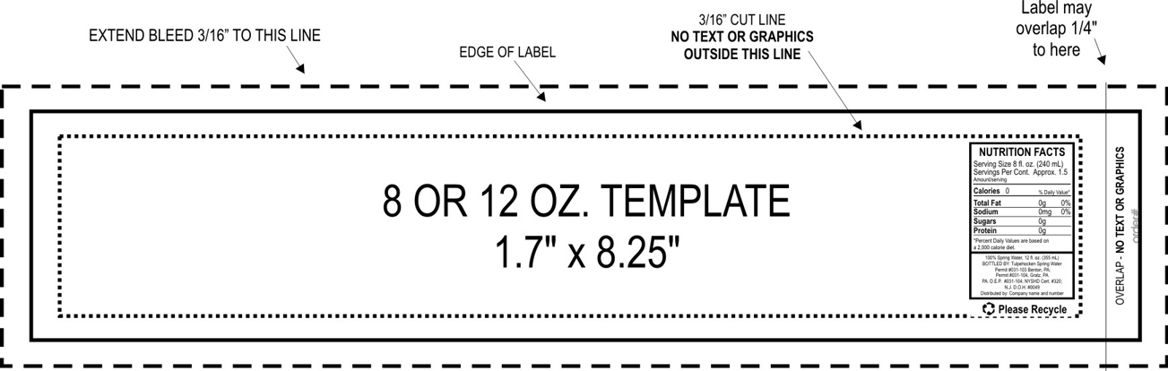 Free Printable Water Bottle Label Template | Best Template Examples Free Printable Water Bottle Label Template | Best Template Examples