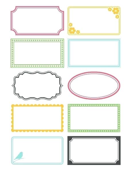 Box File Label Template Word Printable Label Templates