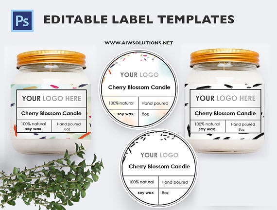 candle label soy wax label label template Skin Care label candle label soy wax label label template Skin Care label