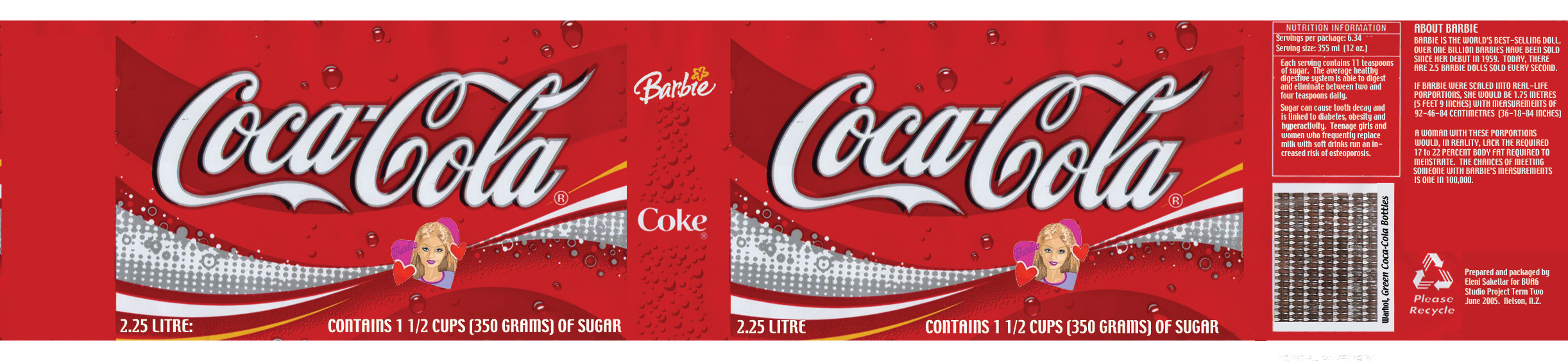 coca cola can label template