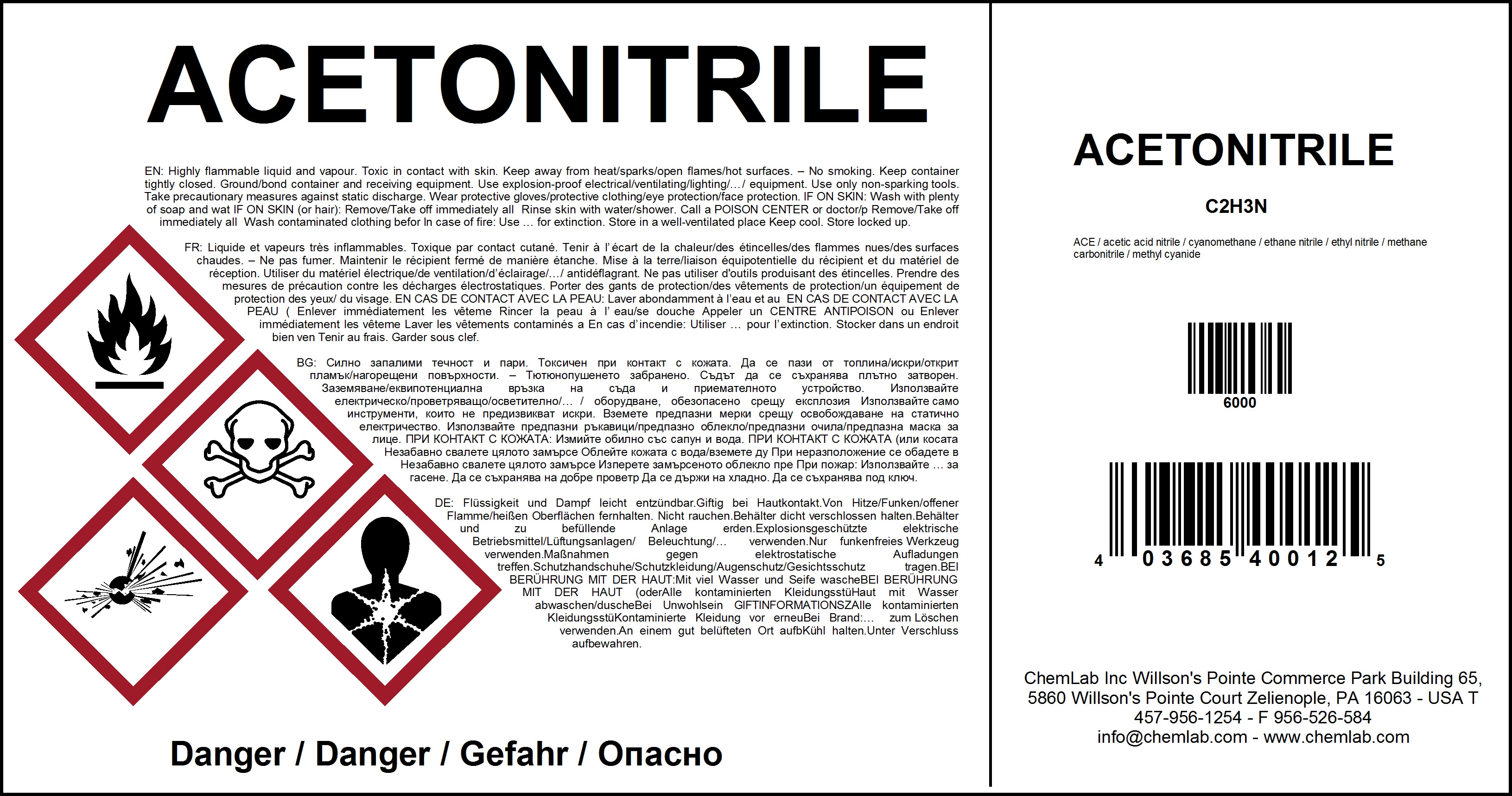 Chemical labeling, GHS compliance labeling | NiceLabel Chemical labeling, GHS compliance labeling | NiceLabel
