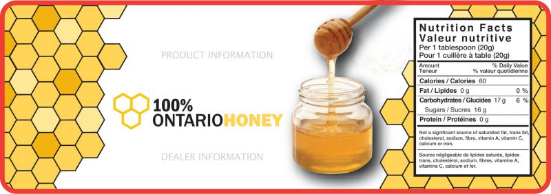 Honey Nutrition Label Template Printable Label Templates honey-nutrition-label-template-printable-label-templates