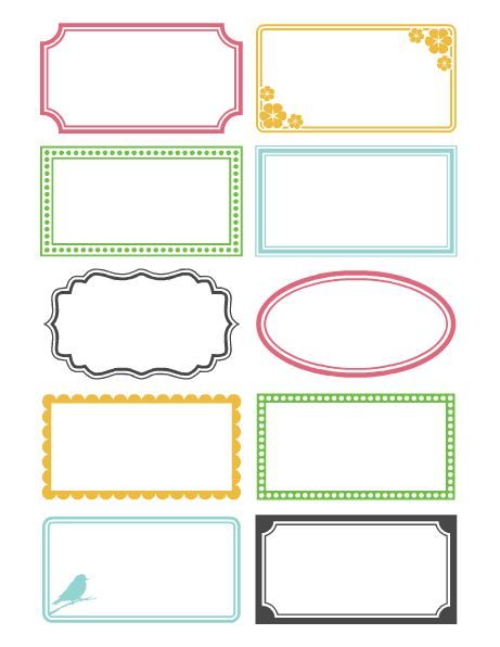Free Printable Organizing Labels For All Your Stuff In My Own Style Free Printable Organizing Labels For All Your Stuff In My Own Style