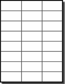 Label Template 24 Per Sheet free Label Template 24 Per Sheet free