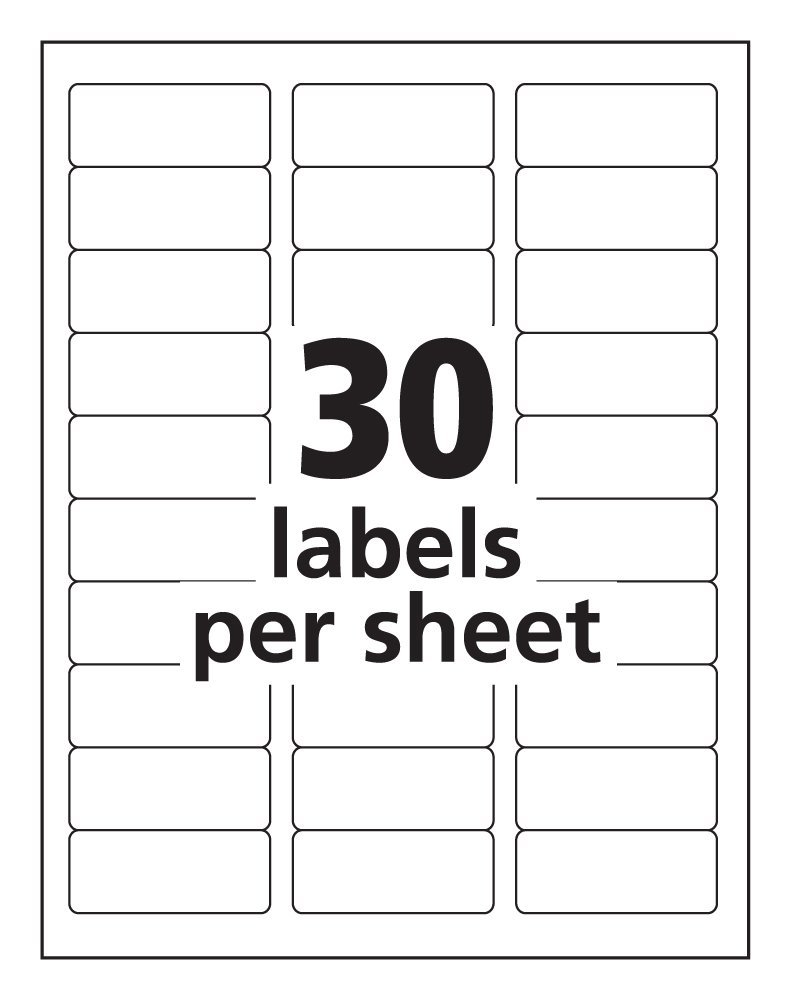 How to set up a Word Blank Label Template 30 Per Sheet How to set up a Word Blank Label Template 30 Per Sheet