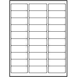 Blank Download Label Template 30 Per Sheet Blank Download Label Template 30 Per Sheet