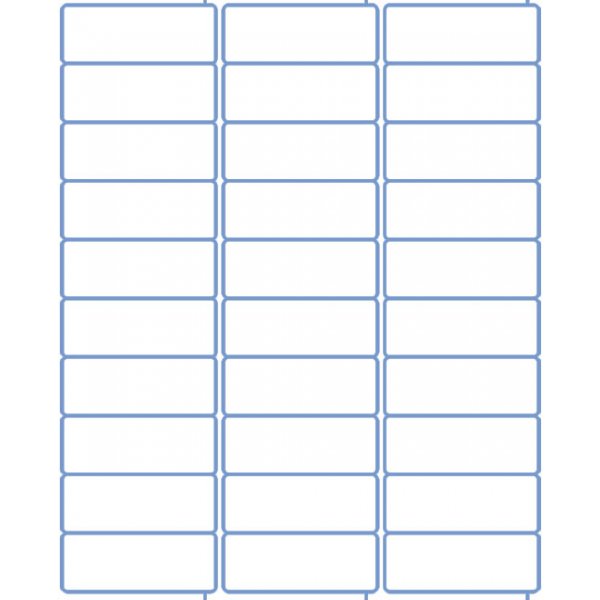 Label Template 30 Per Sheet Label Template 30 Per Sheet