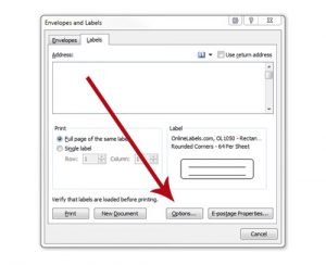 ms word label wizard