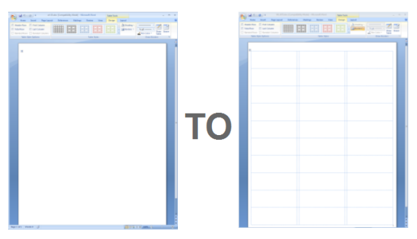 Label Template In Word Label Template In Word