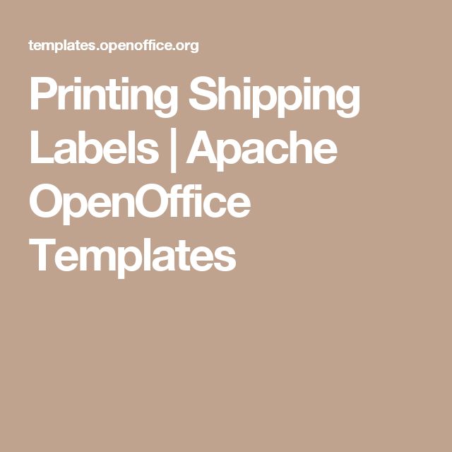 Print Labels :: Scott Granneman Print Labels :: Scott Granneman