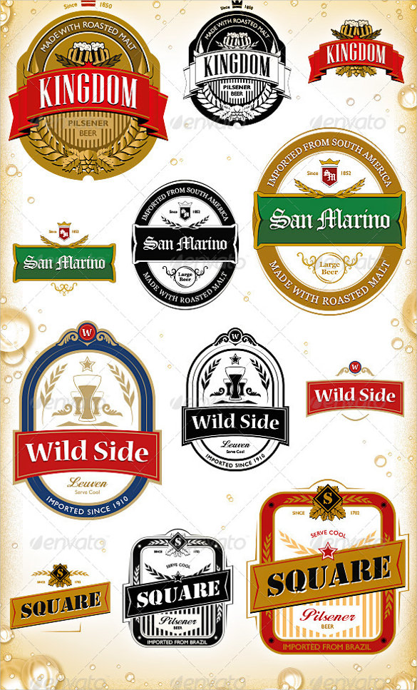 Badge and Label Vector Template with PSD File | PSDDude Badge and Label Vector Template with PSD File | PSDDude
