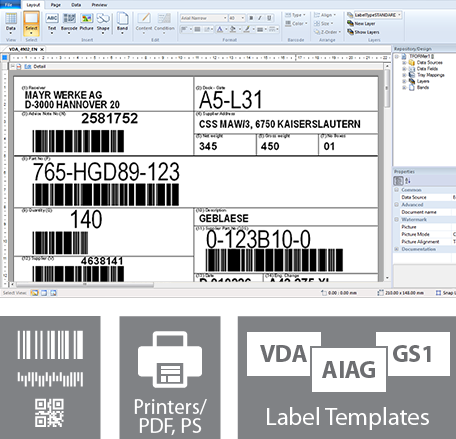 Powerful Barcode Label Printing Software and Label Design Program Powerful Barcode Label Printing Software and Label Design Program