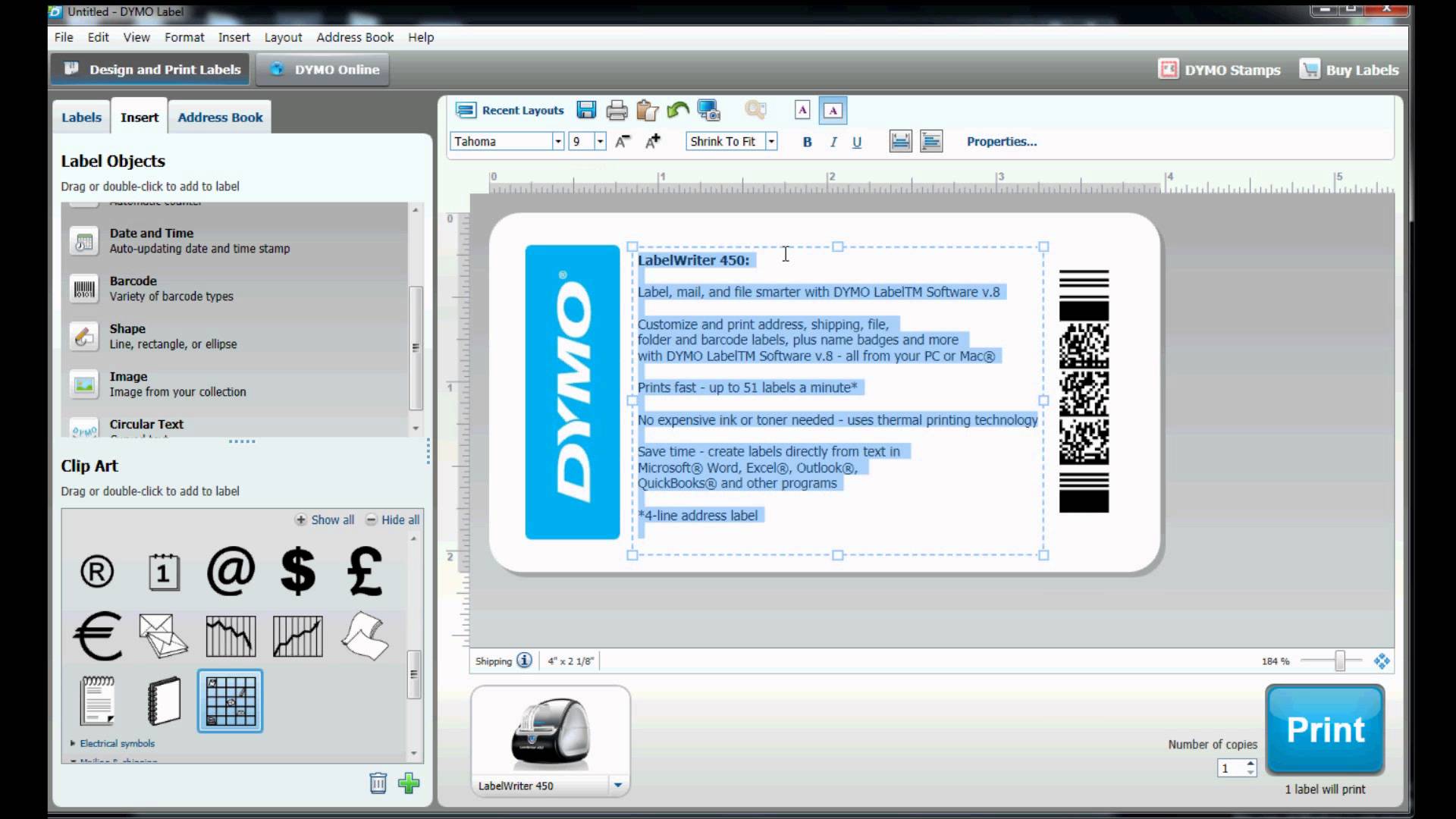 How to build your own label template in DYMO Label Software? YouTube How to build your own label template in DYMO Label Software? YouTube