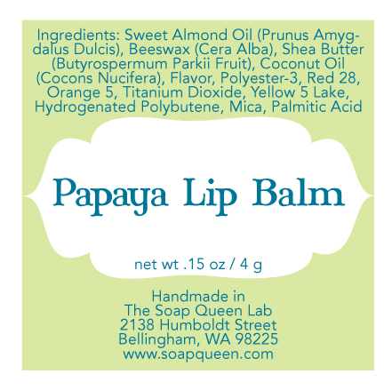 Custom Product Labels for Lip Balm Custom Product Labels for Lip Balm