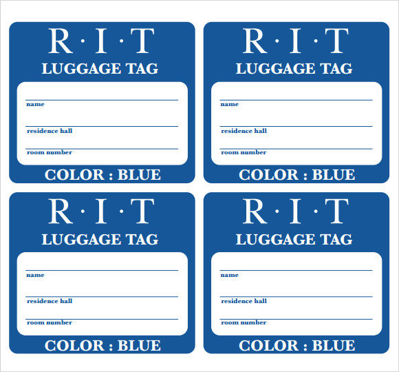 Luggage Tag Template| Luggage Tags – All Form Templates Luggage Tag Template| Luggage Tags – All Form Templates