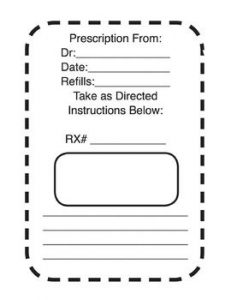 Medicine Bottle Label Template printable label templates Medicine Bottle Label Template printable label templates