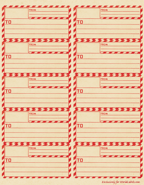 Printable Shipping Label Printable Shipping Label