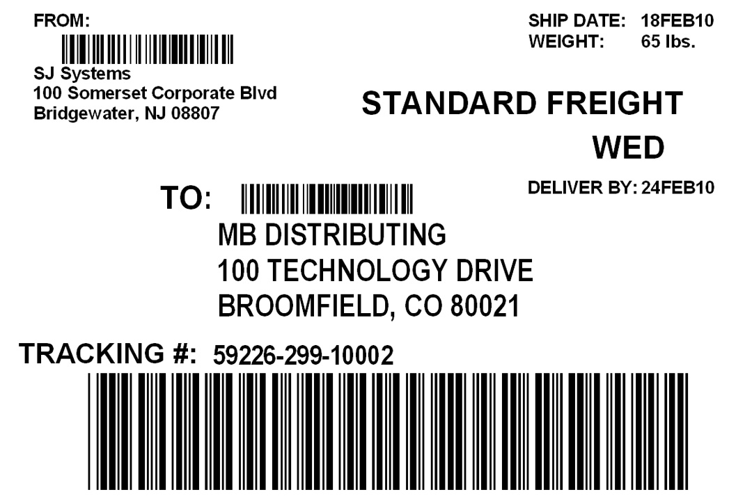 How To Print Shipping Label Template How To Print Shipping Label Template