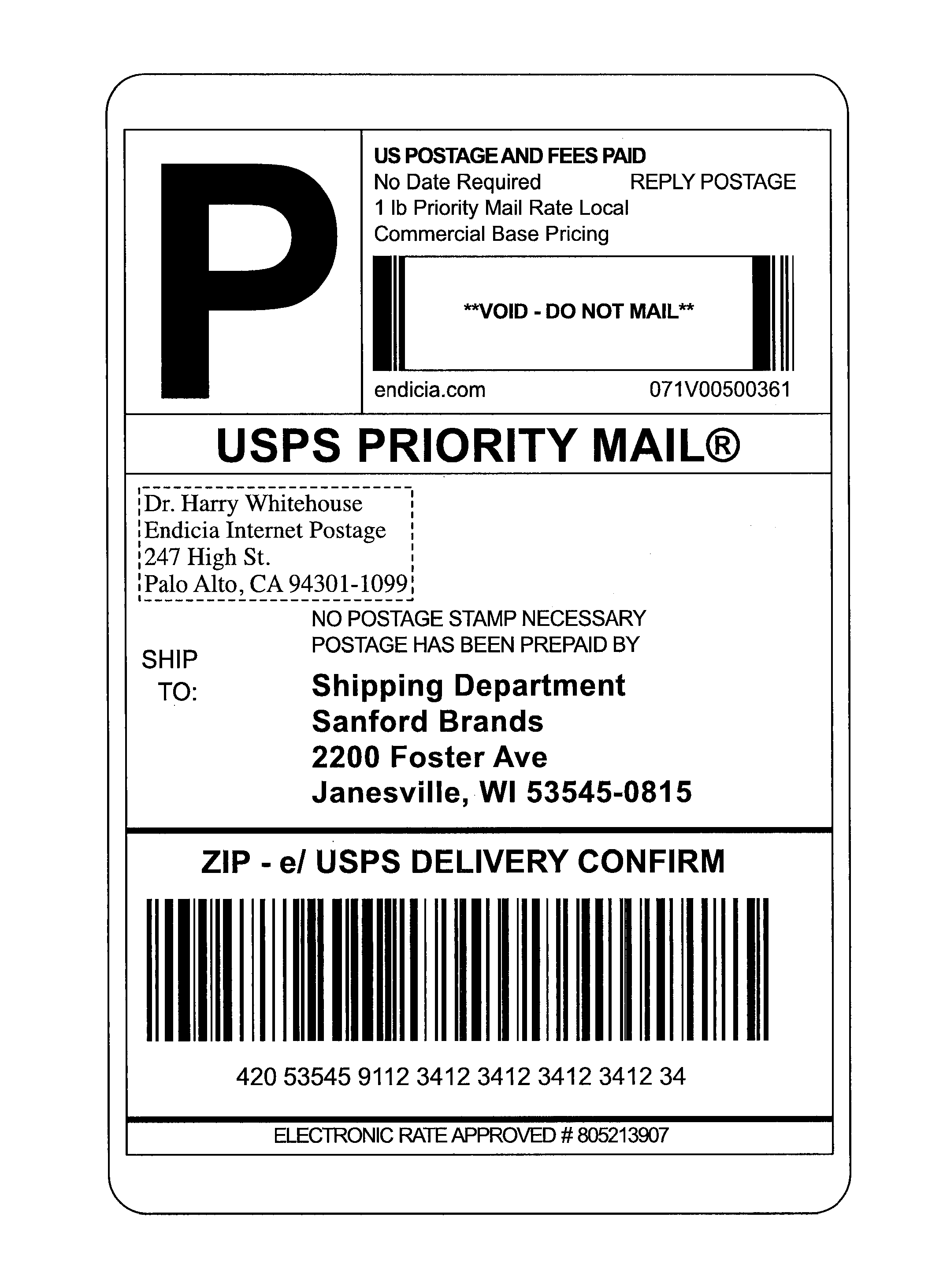 Shipping Label Template Templates for Microsoft Word Shipping Label Template Templates for Microsoft Word