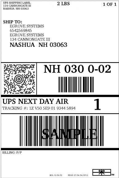 Ups Label Template printable label templates