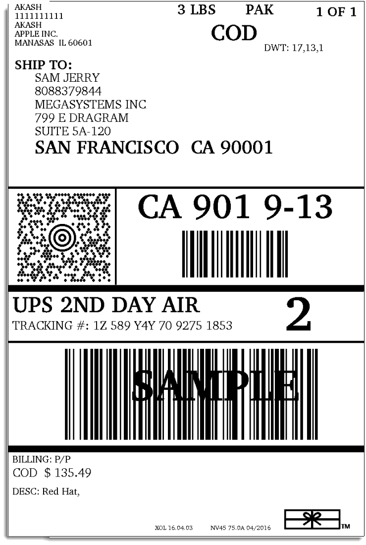 Blank Ups Shipping Label Template Print Ups Shipping Labels Using Thermal Printers From Woocommerce Shopify Pluginhive Want To Reduce The Time Spent Waiting In The Ups Line Teneshax Ohno