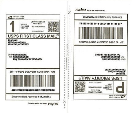 Usps Shipping Label Template | Template Design Usps Shipping Label Template | Template Design